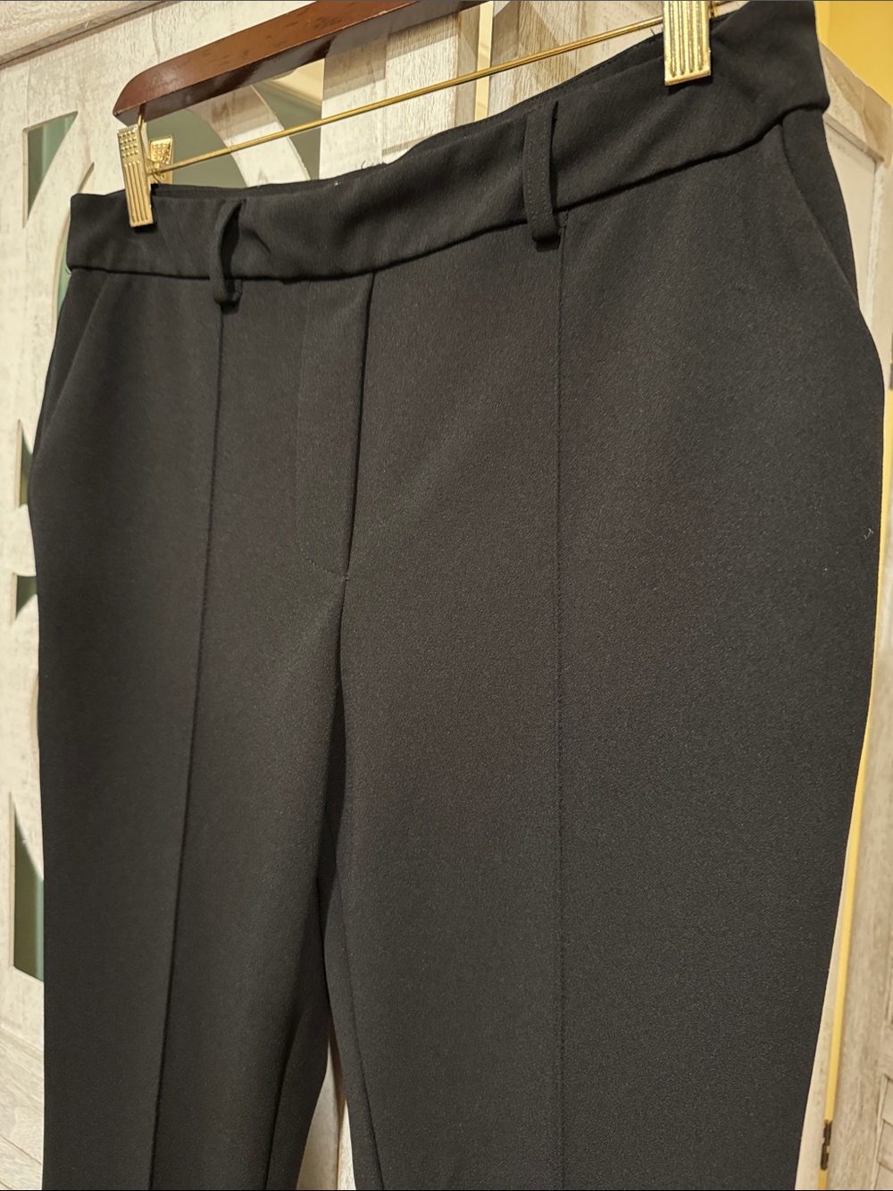 Jules & Leopold Black Straight-Leg Dress Pants - Picture 4 of 7